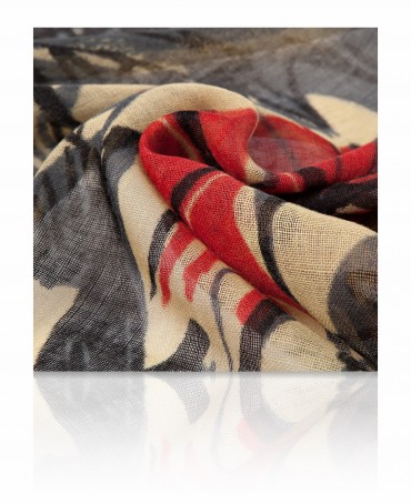 Палантин Женский ZW-ORCHID.GRANDE/GOLD.YEL